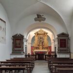 interno della chiesa cimiteriale di San Bartolomeo a Trento